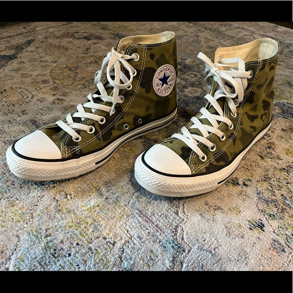 Chuck Taylor Converse All Star Camo Camouflage Men 7 Women 9